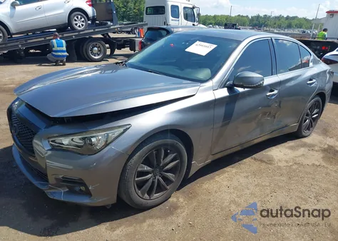2015 Infiniti Q50 from USA, damaged, VIN JN1BV7AR9FM412857